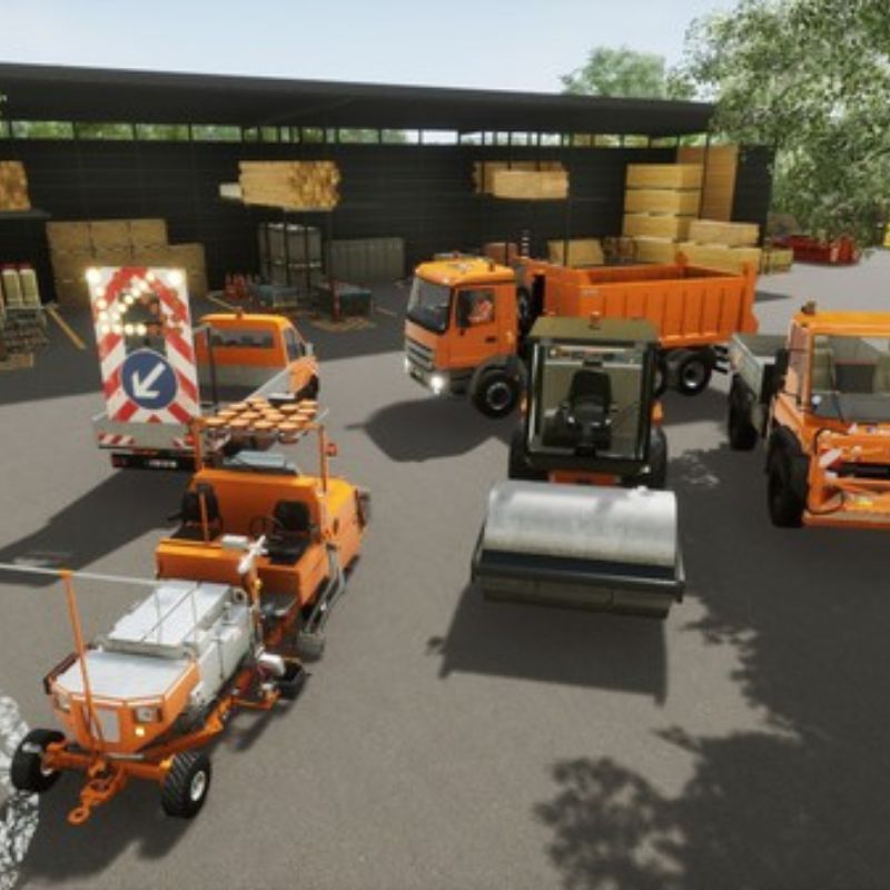 Road Maintenance Simulator provides a quirky insight into the industry.