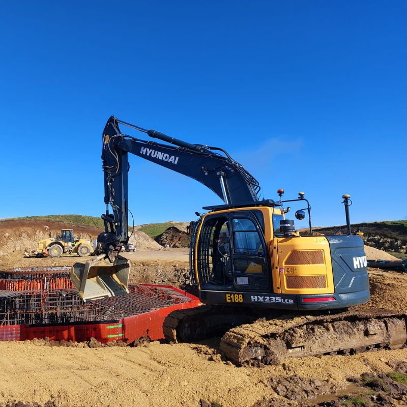 Earthmoving has become a family tradition for BVF.