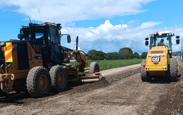 Shayden and her team maintain key roads in Bay of Plenty