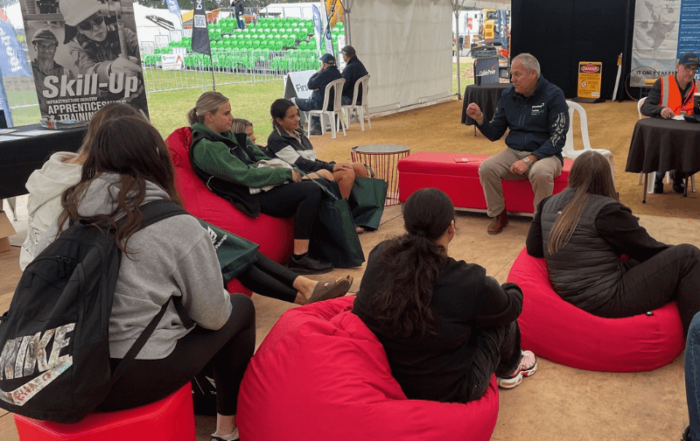 Students at the EPIC Careers Hub held during the Central Districts Field Days